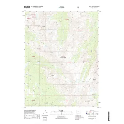 2019 Map of Mount Jackson, 2019 Print