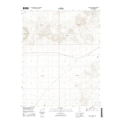 2014 Map of Mount Jackson, 2014 Print