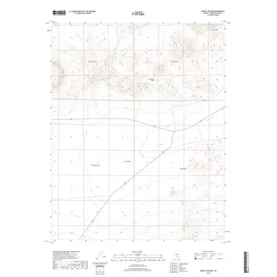 2018 Map of Mount Jackson, 2018 Print