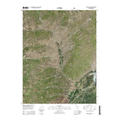 2015 Map of Mount Jackson, 2015 Print