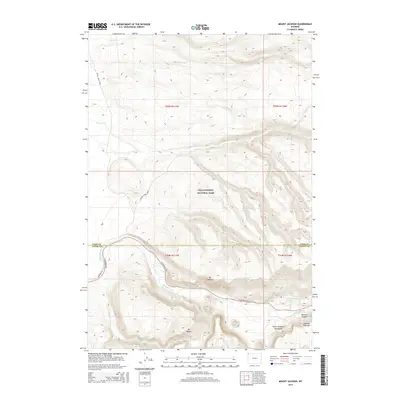 2015 Map of Mount Jackson, 2015 Print
