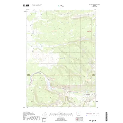 2017 Map of Mount Jackson, 2017 Print
