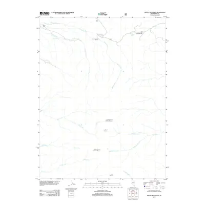 2012 Map of Mount Jefferson, 2012 Print