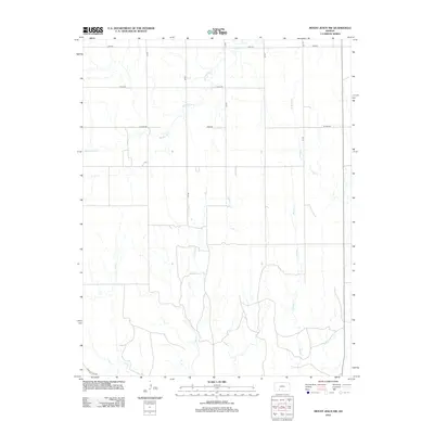 2012 Map of Mount Jesus NW, 2012 Print