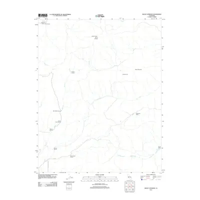 2012 Map of Mount Johnson, 2012 Print