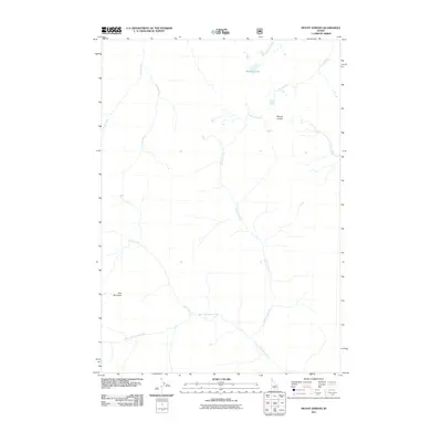 2011 Map of Mount Jordan, 2011 Print
