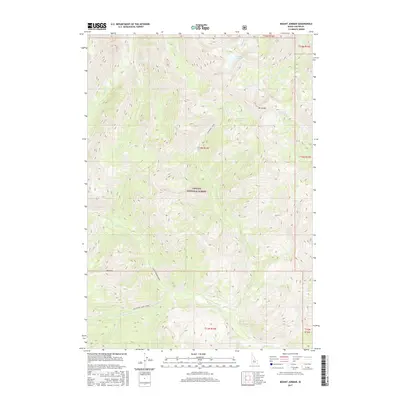 2017 Map of Mount Jordan, 2017 Print