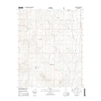 2014 Map of Mount Josh, 2014 Print