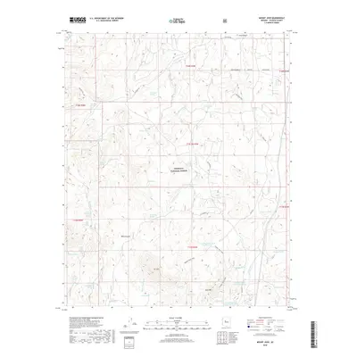 2018 Map of Mount Josh, 2018 Print