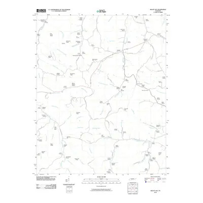 2010 Map of Mount Joy, 2010 Print