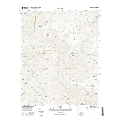 2016 Map of Mount Joy, 2016 Print