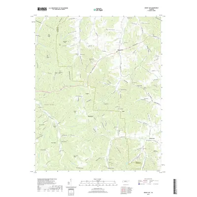 2019 Map of Mount Joy, 2019 Print