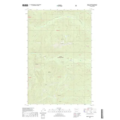 2020 Map of Mount Jupiter, 2020 Print