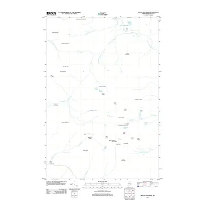 2011 Map of Mount Katahdin, 2011 Print
