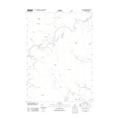 2012 Map of Mount Kineo, 2012 Print