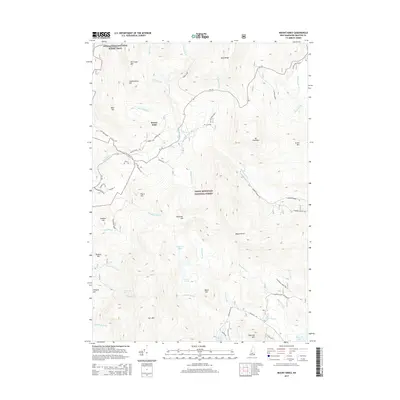 2015 Map of Mount Kineo, 2015 Print