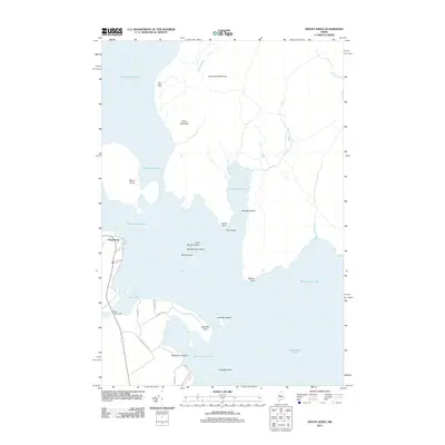 2011 Map of Mount Kineo, 2011 Print