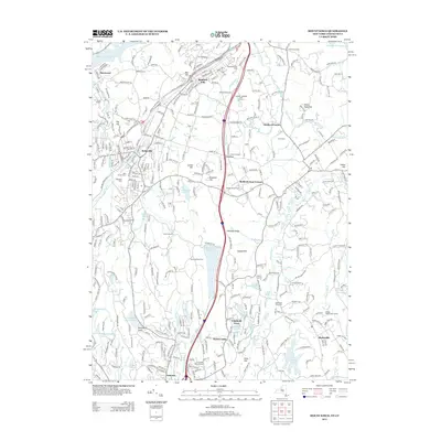 2013 Map of Mount Kisco, 2013 Print