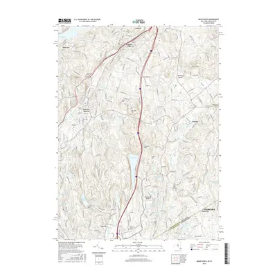 2016 Map of Mount Kisco, 2016 Print
