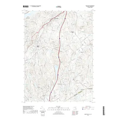 2019 Map of Mount Kisco, 2019 Print
