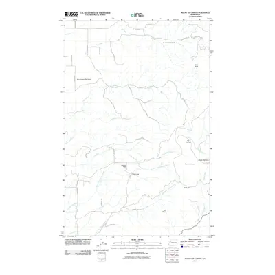 2011 Map of Mount Kit Carson, 2011 Print