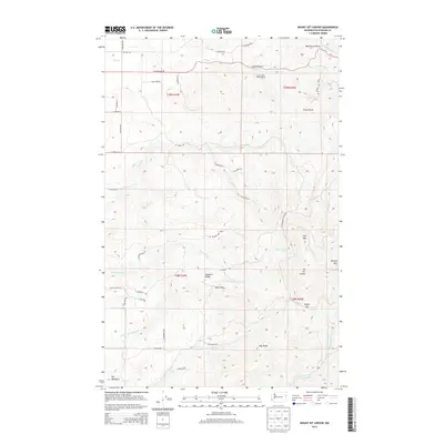 2014 Map of Mount Kit Carson, 2014 Print