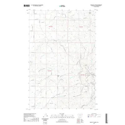2020 Map of Mount Kit Carson, 2020 Print