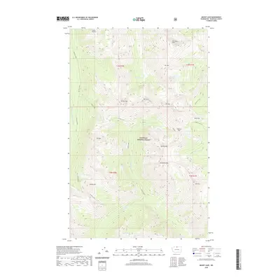 2020 Map of Mount Lago, 2020 Print