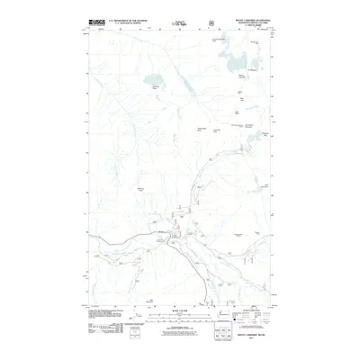 2011 Map of Mount Larrabee, 2011 Print