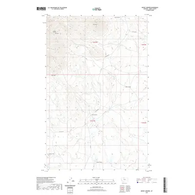 2020 Map of Mount Lebanon, 2020 Print