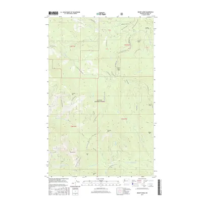 2017 Map of Mount Leona, 2017 Print
