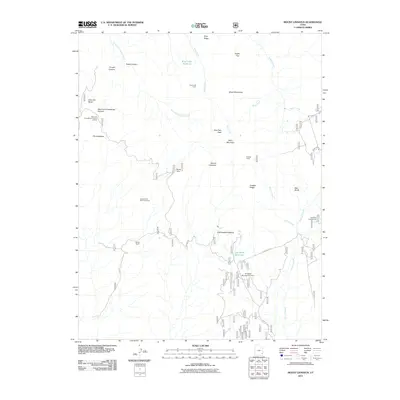 2011 Map of Mount Linnaeus, 2011 Print