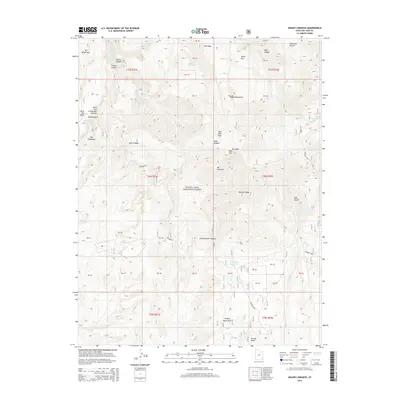 2014 Map of Mount Linnaeus, 2014 Print