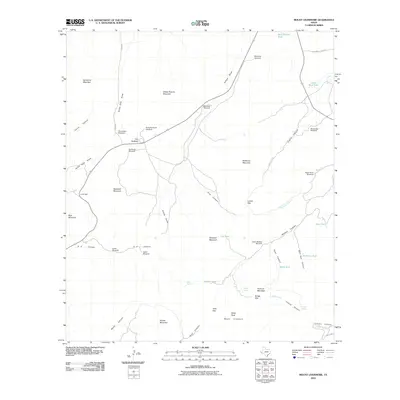 2010 Map of Mount Livermore, 2010 Print