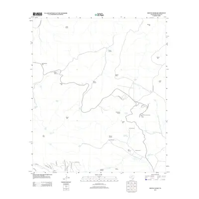 2012 Map of Mount Locke, 2012 Print