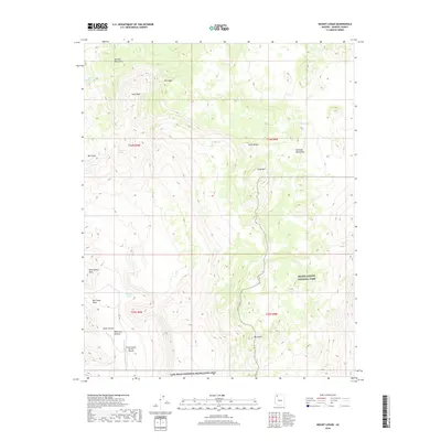 2018 Map of Mount Logan, 2018 Print