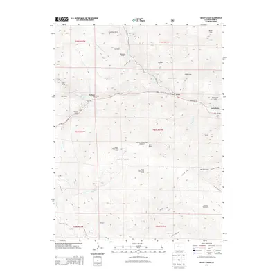 2013 Map of Mount Logan, 2013 Print