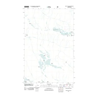 2011 Map of Mount Logan, 2011 Print