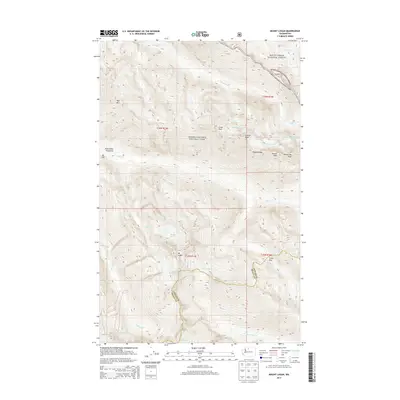 2014 Map of Mount Logan, 2014 Print