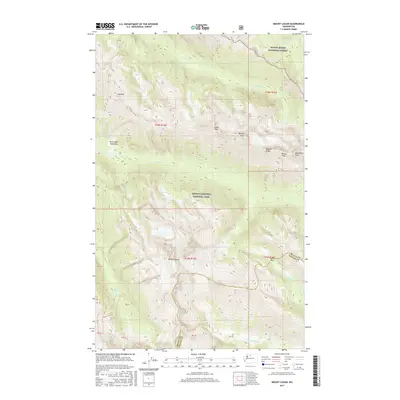 2017 Map of Mount Logan, 2017 Print