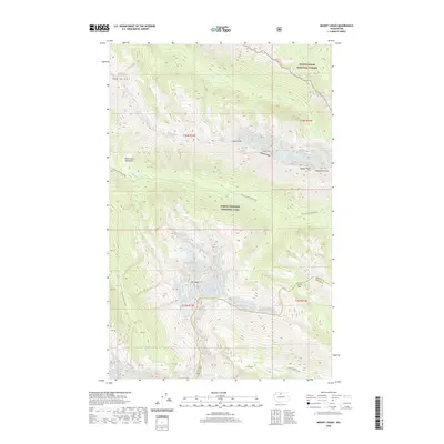 2020 Map of Mount Logan, 2020 Print
