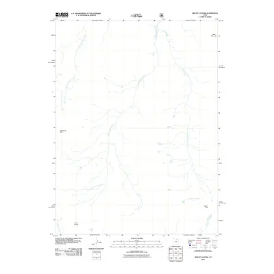 2011 Map of Mount Lovenia, 2011 Print
