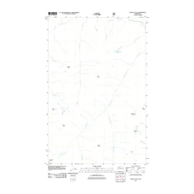 2011 Map of Mount Lyall, 2011 Print