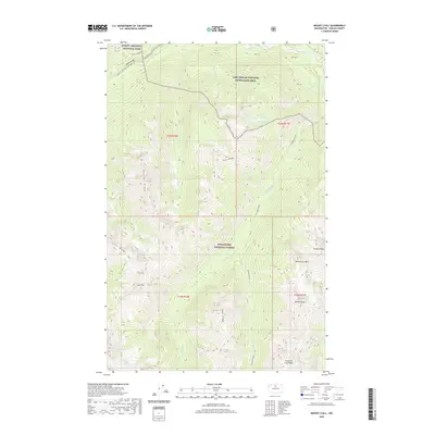 2020 Map of Mount Lyall, 2020 Print