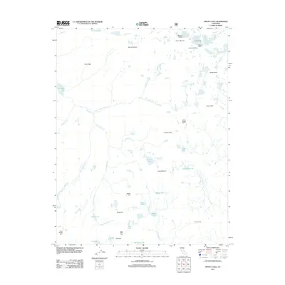 2012 Map of Mount Lyell, 2012 Print