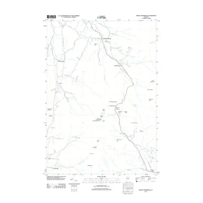 2012 Map of Mount Mansfield, 2012 Print
