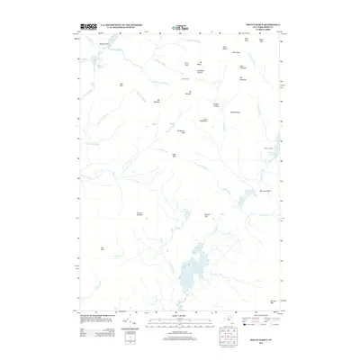 2013 Map of Mount Marcy, 2013 Print