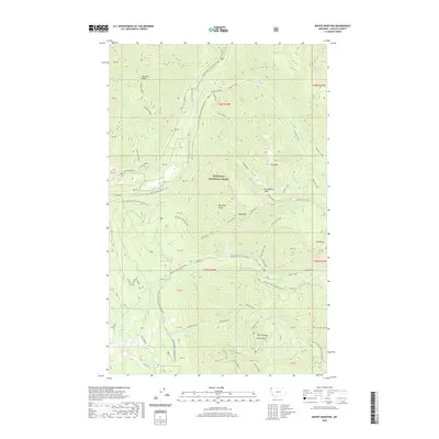 2020 Map of Mount Marston, 2020 Print