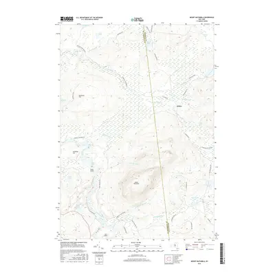 2016 Map of Mount Matumbla, 2016 Print