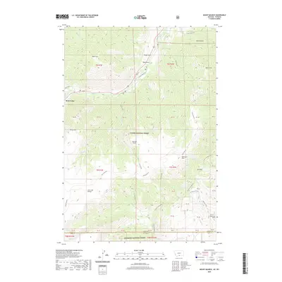 2020 Map of Mount Maurice, 2020 Print